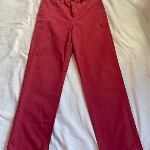 Ralph Lauren lightweight Bermuda red khaki pants